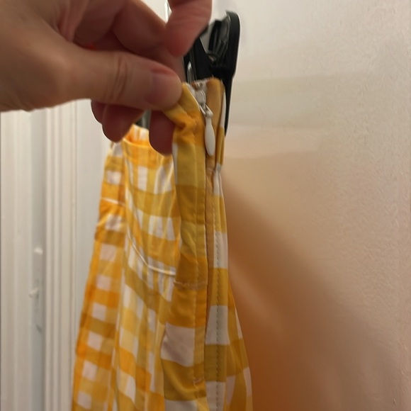 Like new! Anthropologie S/W/F gingham tapered pants - Picture 5 of 8